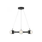 Savoy House Biscayne 1-4486-12-89 12-Lights 54W Matte Black Chandelier