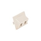 Leviton 41294-2QT 2-Port Light Almond Mos Adp