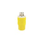 Leviton 14W49 2 Port 3-Wire 15A 250V Plug