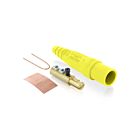 Leviton 16D22-UY 300A 600V Yellow Plug