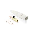 Leviton 16D28-UW 400A 600V White Plug