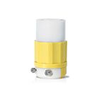 Leviton 2313-CY Locking Plug L5-20R