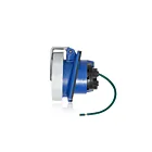Leviton 420R9WLEV 20 Amp Pin & Sleeve Receptacle - Blue