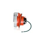 Leviton 520R7WLEV 20 Amp Pin & Sleeve Receptacle - Red