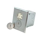 Leviton 25349-TFN 20A 1-Gang Floor Box Nickel