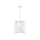 Savoy House Birch 3-4197-4-83 4-Lights 240W Bisque White Pendant