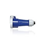 Leviton 430C9WLEVA 30 Amp Pin & Sleeve Connector Nsf-Blue