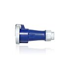 Leviton 430C9WLEV 30 Amp Pin & Sleeve Connector-Blue