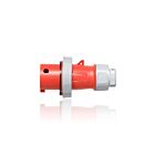 Leviton 530P7WLEV 30 Amp Pin & Sleeve Plug-Red