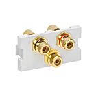 Leviton 41292-3RW Rca Mos Module