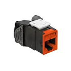 Leviton 5EUJK-RO5 Jack Ax1 C5E Utp Orange