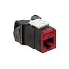 Leviton 5EUJK-RR5 Jack Ax1 C5E Utp Red
