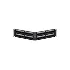 Leviton 6A587-U48 48Pt Cat6A Angled Patch Panel