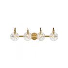 Savoy House 8-3981-4-322 Addison 4-Lights 240W Brass Vanity Light
