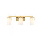 Savoy House 8-4128-3-322 Caldwell 3-Lights 180W Brass Vanity Light