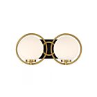 Savoy House 8-6180-2-143 Alhambra 2-Lights 120W Brass Vanity Light