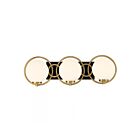Savoy House 8-6180-3-143 Alhambra 3-Lights 180W Brass Vanity Light