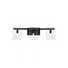 Savoy House 8-8204-3-BK Genry 3-Lights 180W Black Vanity Light
