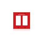 Leviton 80409-REW 2G Wallplate