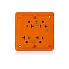 Leviton 8490-IG 20A 125V 4-In-1 Receptacle