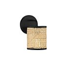 Savoy House Jaylar 9-1648-1-89 1-Light Matte Black Wall Sconce