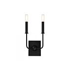 Savoy House Essentials Avondale 9-4044-2-89 2-Lights Matte Black Wall Sconce