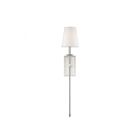 Savoy House Essentials Monroe 9-7144-1-SN 1-Light Satin Nickel Wall Sconce
