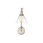 Savoy House Essentials Drake 9-9131CP-1-SN 1-Light Satin Nickel Wall Sconce