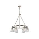 Artcraft Clarence AC10765BN 6-Lights Brushed Nickel 60W Chandelier