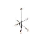 Artcraft Truro AC11252NB 6 Lights Black Brushed Nickel 60W Pendant