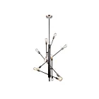 Artcraft Truro AC11255NB 12 Lights Black Brushed Nickel Pendant