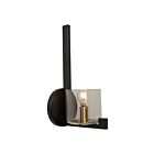 Artcraft AC11820BB Salinas 1-Light 60W Brass Wall Light