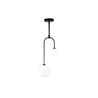 Artcraft Comet AC6652BK Semi Matte Black Pendant