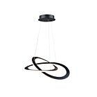 Artcraft Wave AC7076BK 30W Black Chandelier