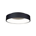 Artcraft BT2010BK Lazio 40W Black Round LED Flush Mount