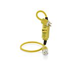Leviton GSCM2-3C Port Self-Test Gfi Cord Mnl 20A 3Ft