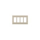 Leviton REWP4-NS 4G Polymer Snap-On Wallplate
