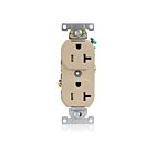 Leviton TBR20-I Ivory 20A-125V Duplex Receptacle