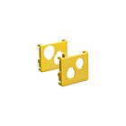 Leviton S2END-20D 2x2 Fiber Raceway End Cap