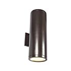 Access Lighting Sandpiper 20036LEDMG-SAT-FST Satin 15W Dual Voltage Bi-Directional Outdoor LED Wall Mount