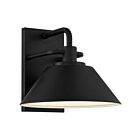 Access Lighting Avalon 20131LEDDMG-BL Black 12W Outdoor LED Wall Mount