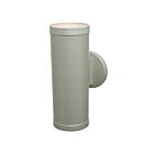 Access Lighting Poseidon 20364LEDDLP-SAT-CLR Satin 10W Bi-Directional Outdoor Wall Mount