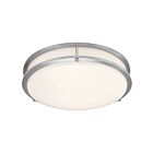 Access Lighting Solero II 20500LEDDCS-BS-ACR Brushed Steel 1 Light 20W 12" LED Ceiling Light