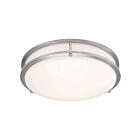 Access Lighting Solero III 20508LEDD-BS-ACR Brushed Steel 25W LED Flush Mount