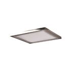 Access Lighting 20814LEDD-BS-ACR Boxer 15W Brushed Steel LED Flush Mount