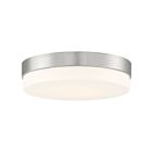 Access Lighting 20825LEDD-BS-OPL Roma 30W Brushed Steel LED Flush Mount