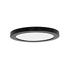 Access Lighting ModPlus 20832LEDDCS-BL-ACR Black 1 Light 24W 12" LED Flush Mount