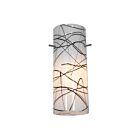 Access Lighting Cylinder 23130-BLWH Pendant Glass Shade