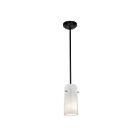 Access Lighting Glass`n Glass Cylinder 28033-1R-ORB-CLOP Oil Rubbed Bronze 100W Pendant