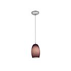 Access Lighting Chianti 28078-1C-BS-PLC Brushed Steel 100W Pendant